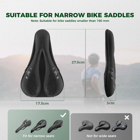 Fietszadelhoes met traagschuim