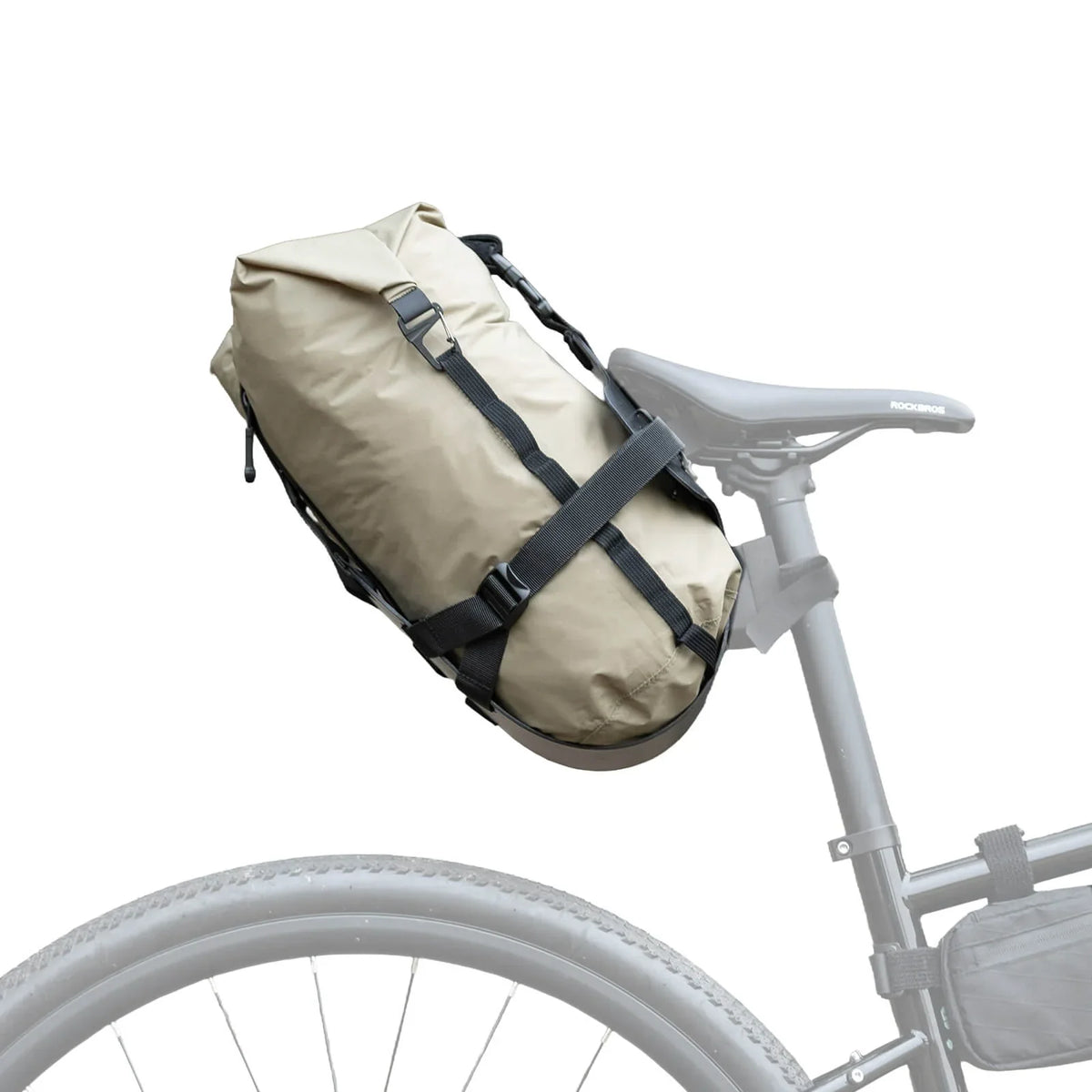 Bike Packing Rear Racks Bike Rear Rack with Waterproof Bag | Lightweight Bikepacking Rack ...