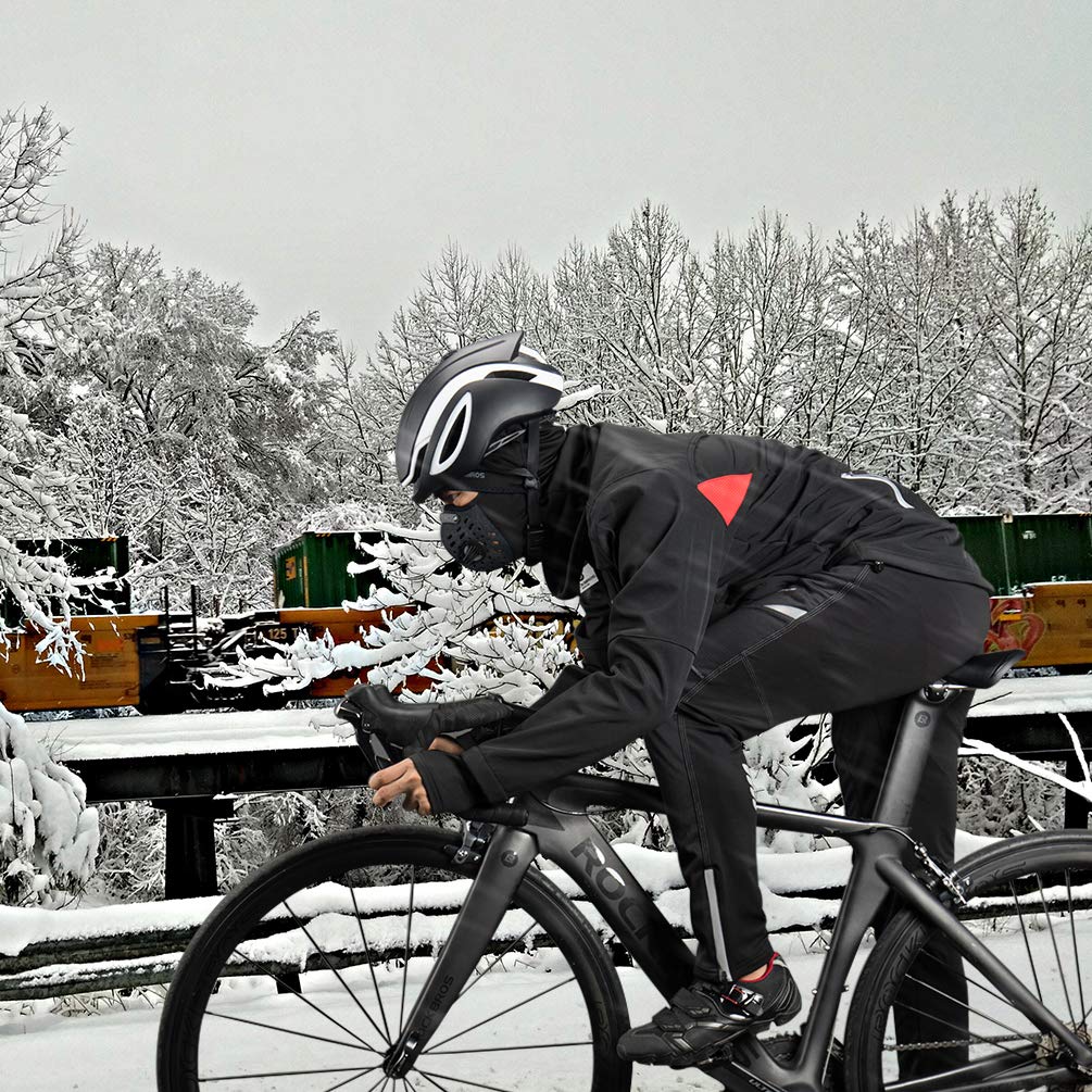 ROCKBROS Winter Cycling Jacket for Men Windproof Thermal Reflective - ROCKBROS-UK