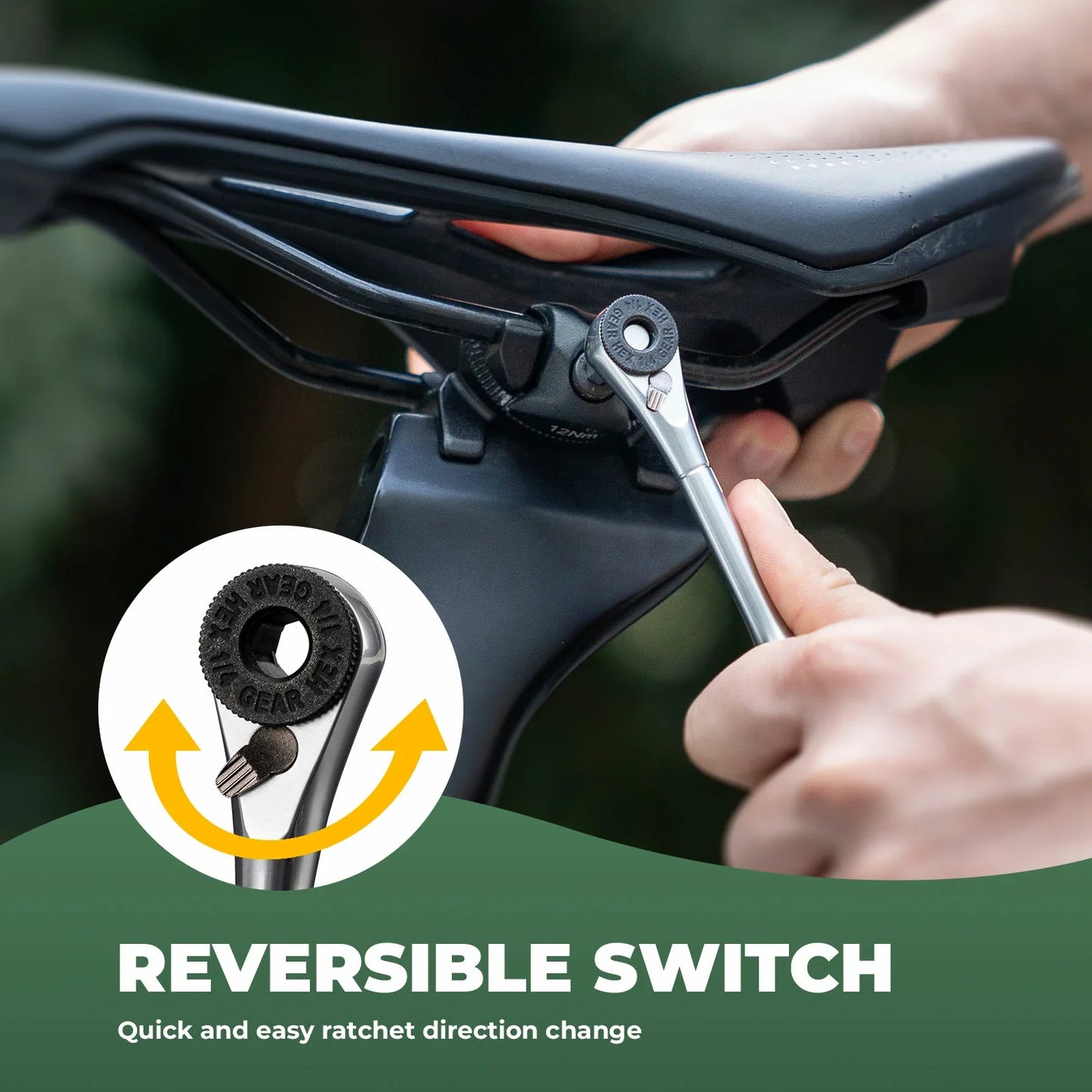 ROCKBROS compacte ratelset lichtgewicht reparatieset voor dagelijks gebruik 