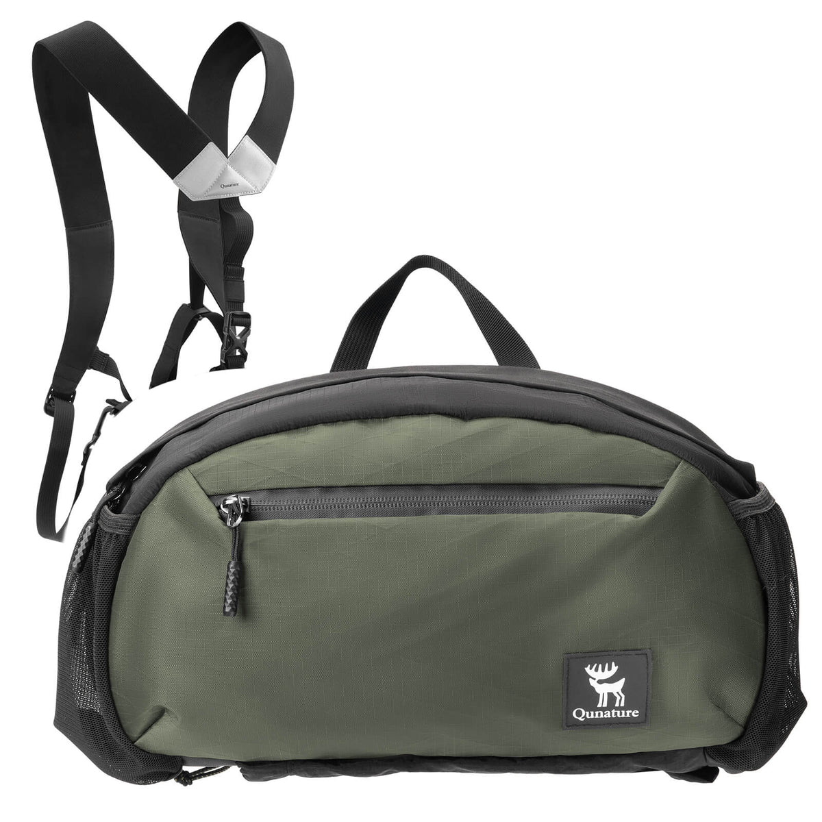 Qunature fietsrugzak en heuptas 7,9 L