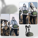 Qunature fietsrugzak en heuptas 7,9 L
