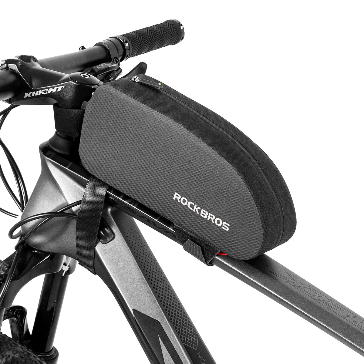 ROCKBROS 100% waterdichte bovenbuis fietstas naadloze rits 1l