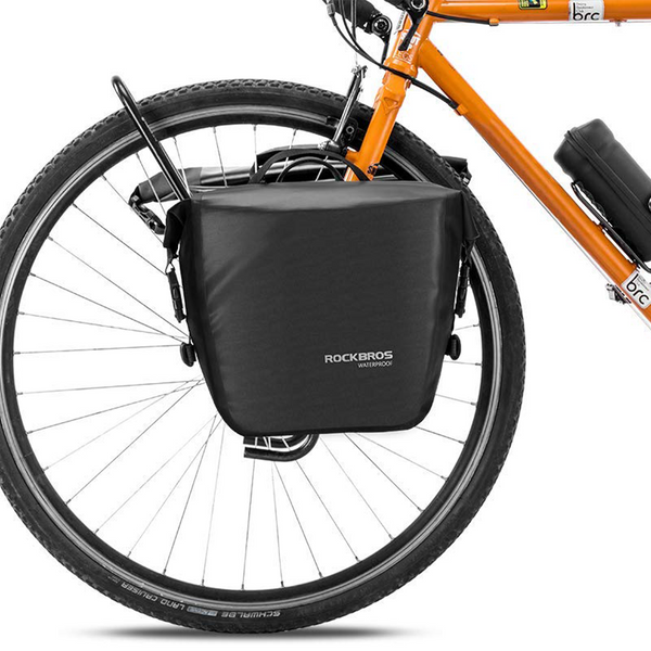 ROCKBROS 100% waterproof fietsdragertas 10-12l voor alle weersomstandigheden