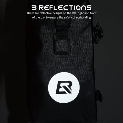ROCKBROS 100% Waterproof Cycling Pannier Bag 10-12L