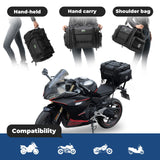 Motortas 43–50 L met regenhoes