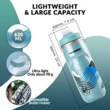 Geïsoleerde lekvrije fiets bidon 620 ml