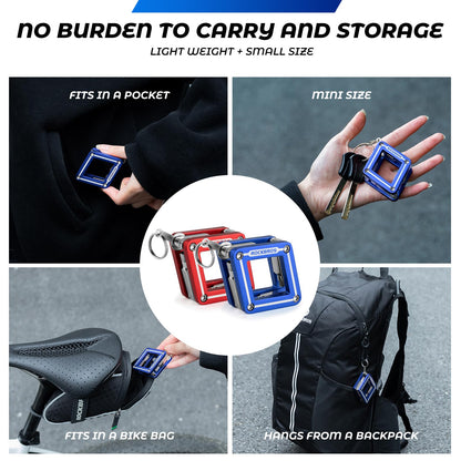 ROCKBROS 8 in 1 Mini Multi-Tools Set Foldable Repair Tool Kit