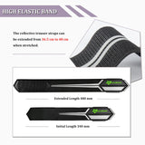 Reflecterende elastische broekspijpband