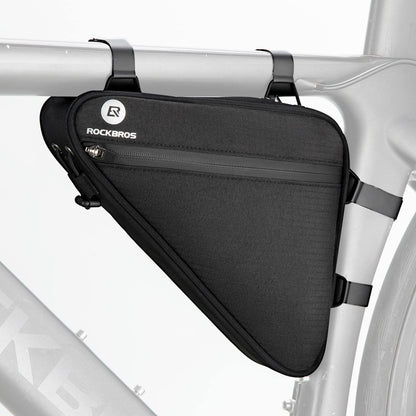 ROCKBROS Bicycle Frame Bag Waterproof Bike Triangle Frame Bag 1.5L