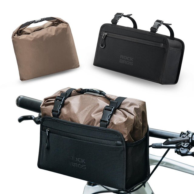 ROCKBROS waterdichte stuurtas voor mtb en vouwfiets