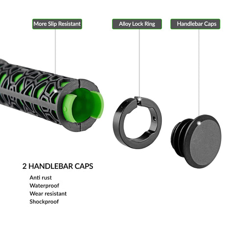 ROCKBROS fietshandvatten met aluminium lock-systeem