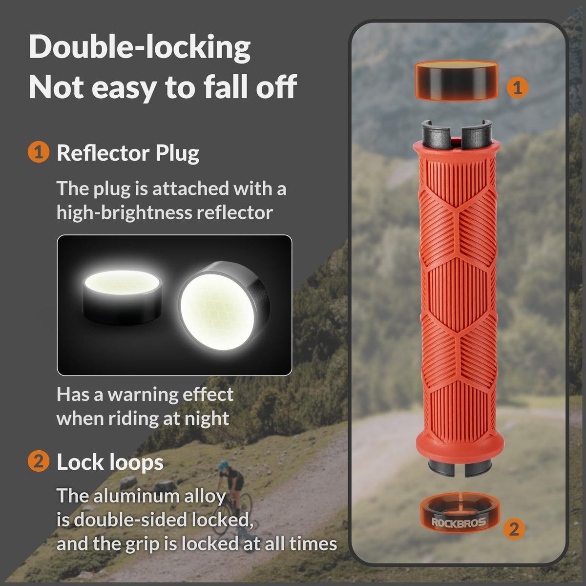 ROCKBROS antislip fietshandvatten van rubber
