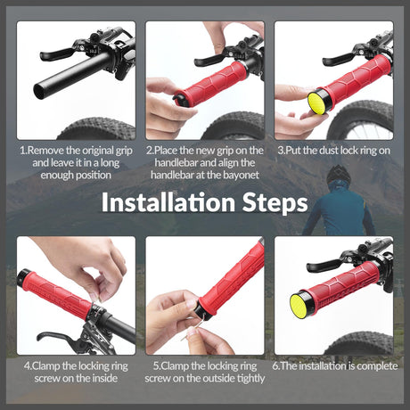 ROCKBROS antislip fietshandvatten van rubber