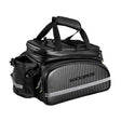 ROCKBROS waterproof fietsdragertas 35l met carbon-look grote capaciteit