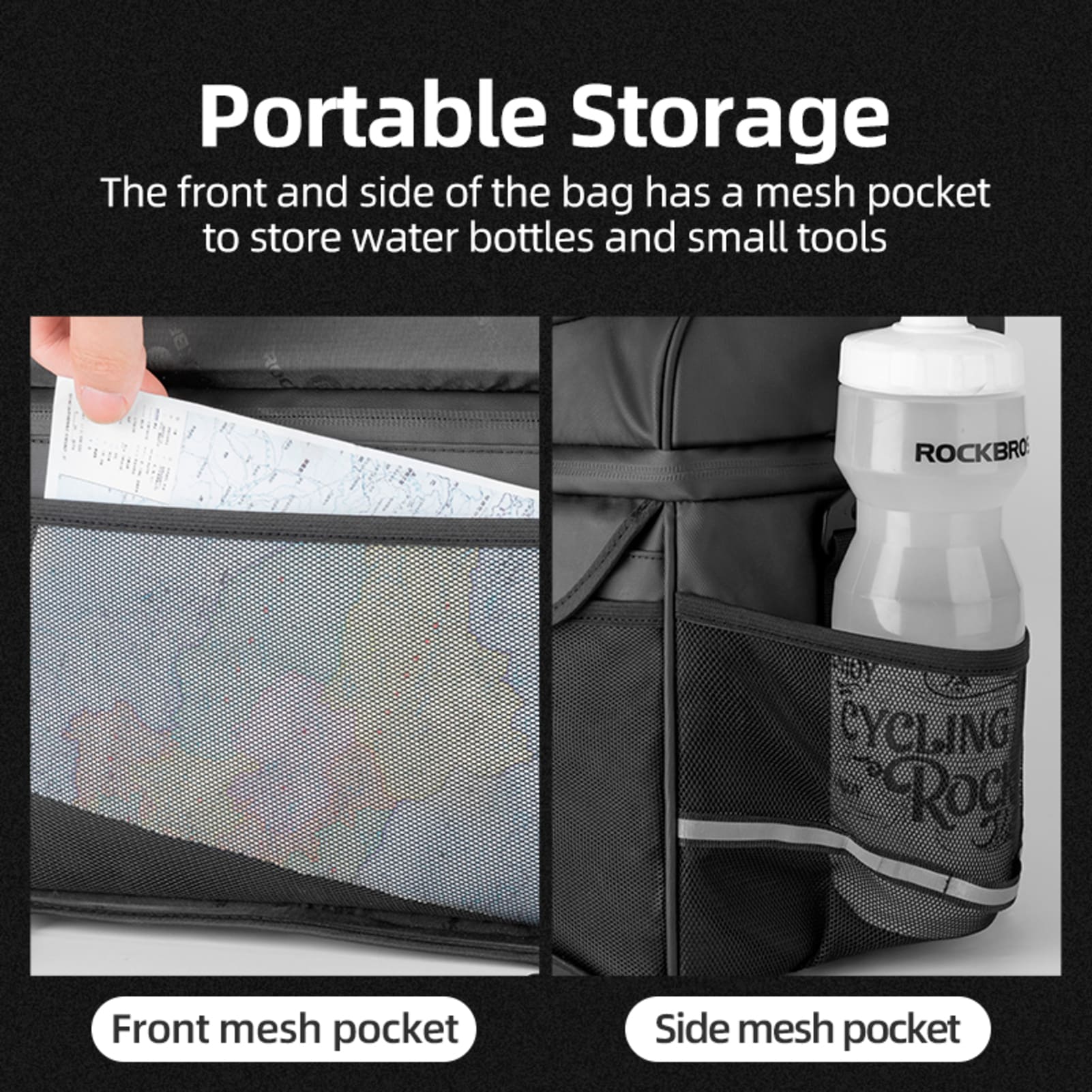 ROCKBROS Waterproof Insulated Saddle Bag – Adventure-Ready Storage for Cyclists