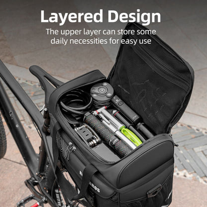 ROCKBROS Waterproof Insulated Saddle Bag – Adventure-Ready Storage for Cyclists