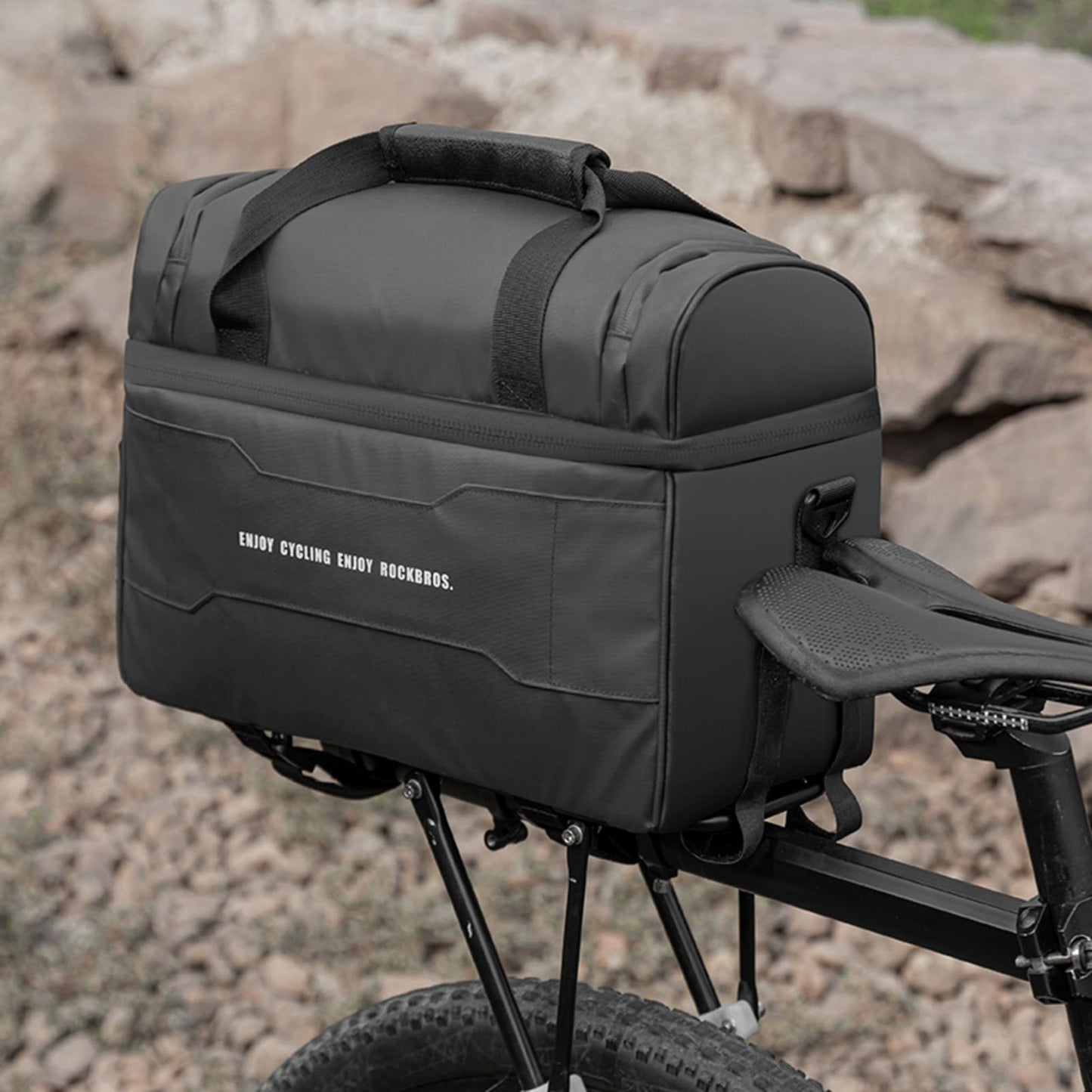ROCKBROS Waterproof Insulated Saddle Bag – Adventure-Ready Storage for Cyclists