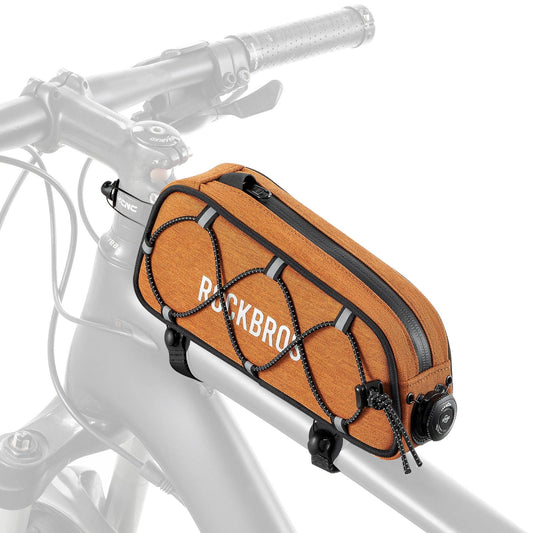 ROCKBROS road-to-sky reflecterende bovenbuistas voor fiets 0,7 l#kleur_oranje