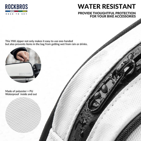 ROCKBROS road-to-sky reflecterende bovenbuistas voor fiets 0,7 l