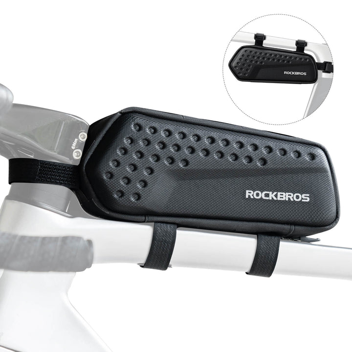 ROCKBROS hard shell bovenbuis fietstas zijrits georganiseerde opslag 1,1l