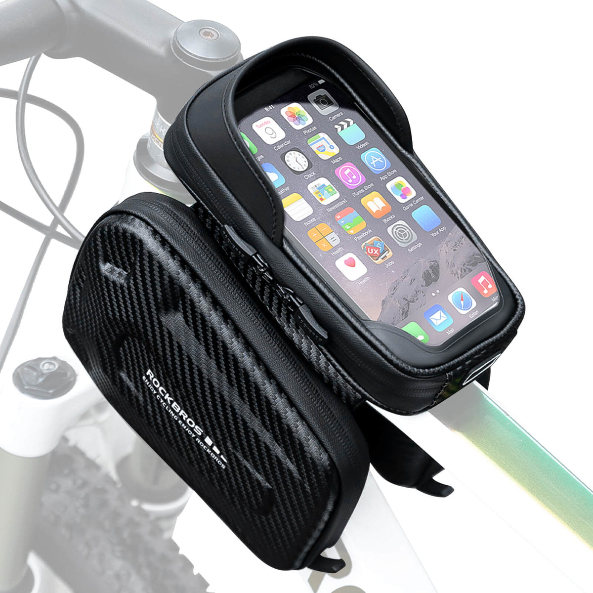 Frametas 1,3 L met touchscreen telefoonhouder