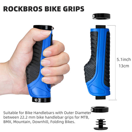 ROCKBROS mtb fietshandvatten met rubber en dubbel lock