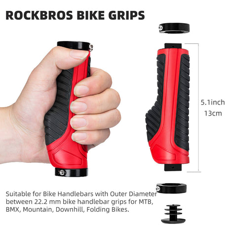 ROCKBROS mtb fietshandvatten met rubber en dubbel lock