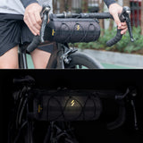 ROCKBROS stuurtas met schouderriem grote capaciteit 2 l#kleur_Zwart