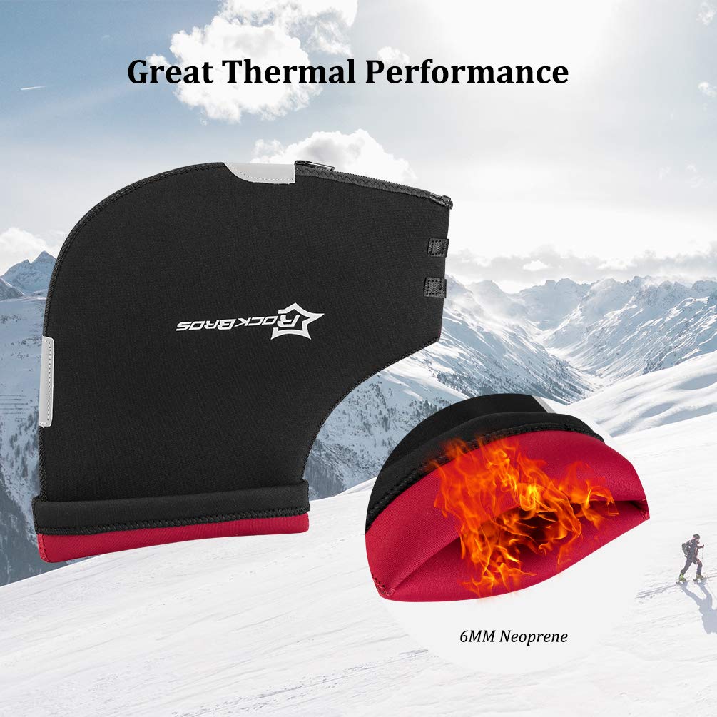 Thermische stuurmoffen voor fietsen met uitneembare fleece