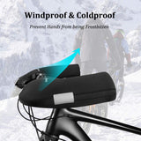 Thermische stuurmoffen voor fietsen met uitneembare fleece