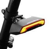 ROCKBROS fiets laser achterlicht rijstrookmarkering