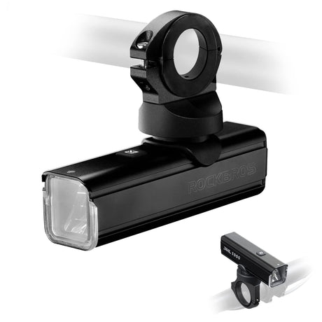 ROCKBROS fietskoplamp 1000 lumen usb oplaadbaar waterproof