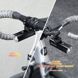 ROCKBROS fietskoplamp 1000 lumen usb oplaadbaar waterproof