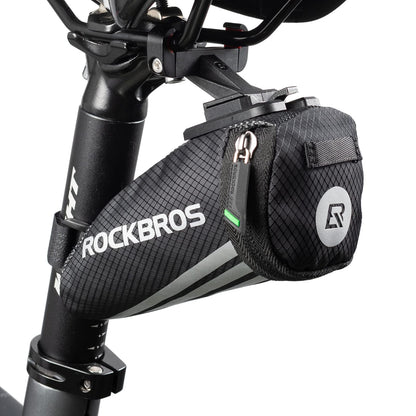 ROCKBROS Bike Mini Saddle Bag Quick Release Under Seat Pouch #Style_Bracket Version