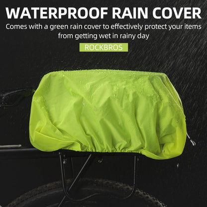 ROCKBROS Bike Pannier Bag Waterproof Rear Rack Transport Bag 9L #Style_Style 2