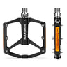 Lichte aluminium platformpedalen met reflectoren