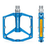 Lichte aluminium platformpedalen met reflectoren