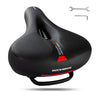 #Rood ROCKBROS breed comfort fietszadel met reflectie en zachte memory foam