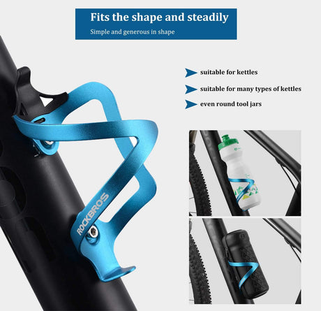 Aluminium bidonhouder voor fiets