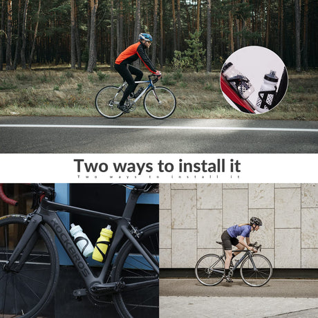 Aluminium bidonhouder voor fiets
