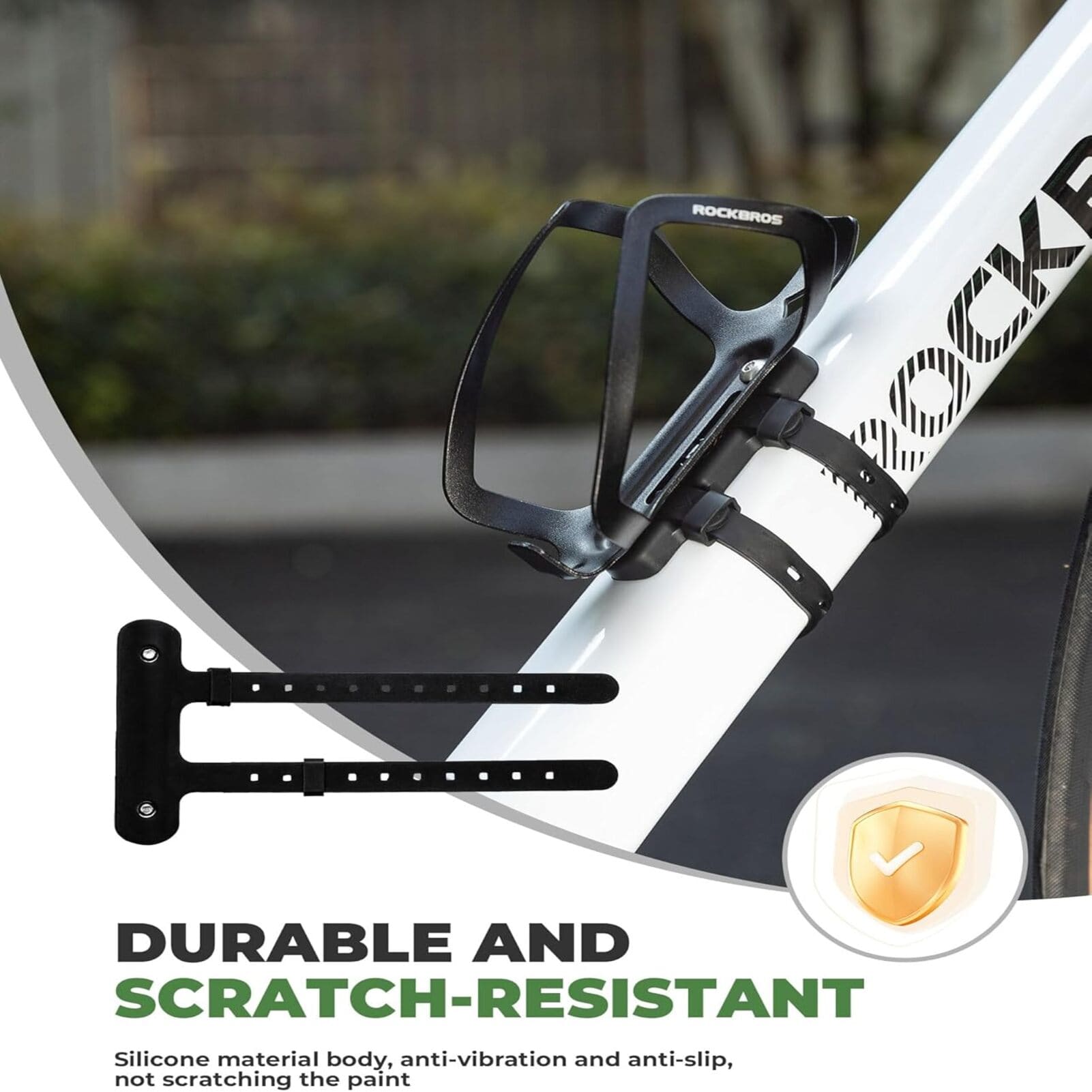 ​ROCKBROS Bike Water Bottle Holder Adapter – Universal Mounting Solution