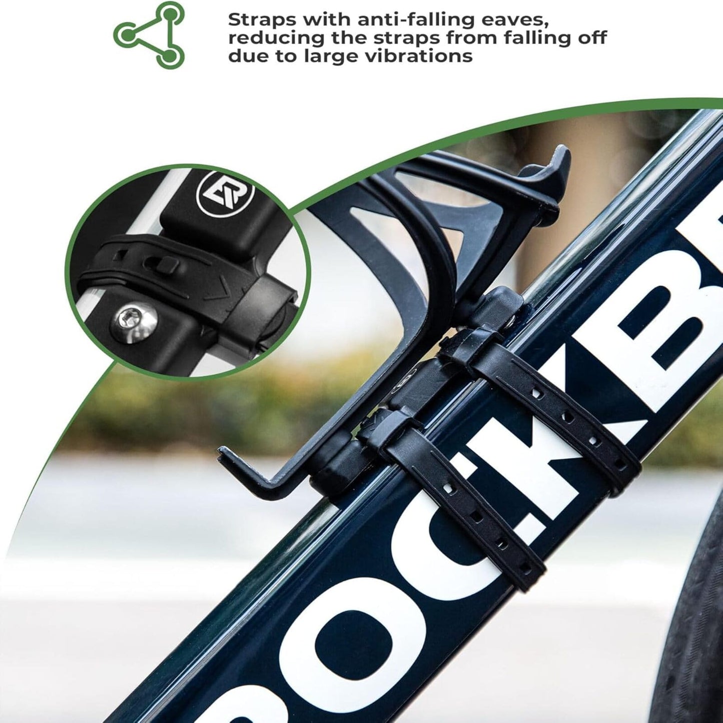 ​ROCKBROS Bike Water Bottle Holder Adapter – Universal Mounting Solution