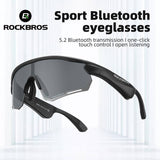 ROCKBROS bluetooth zonnebril met gepolariseerde tac-lenzen