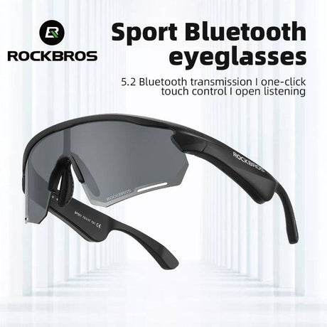 ROCKBROS bluetooth zonnebril met gepolariseerde tac-lenzen