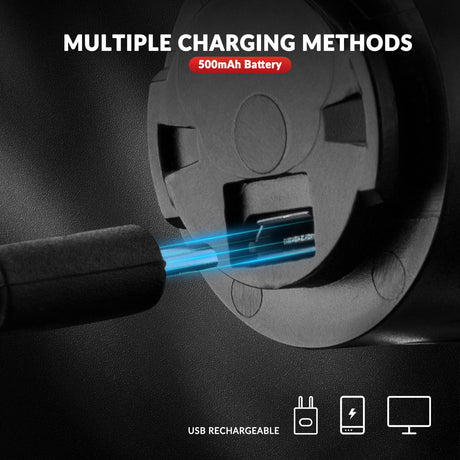 ROCKBROS remsensor achterlicht 100 lumen usb oplaadbaar