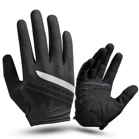 Lange fietshandschoenen met SBR-demping