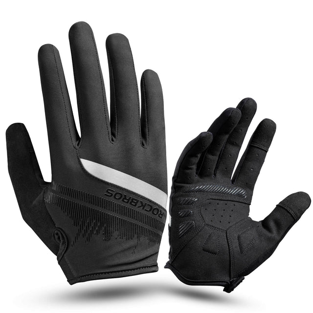 Lange fietshandschoenen met SBR-demping