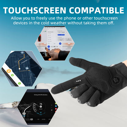 ROCKBROS Breathable Shock-absorption Anti-slip Bike Gloves