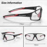 ROCKBROS fotochromische fietsbril uv400 sportbril#kleur_zwart